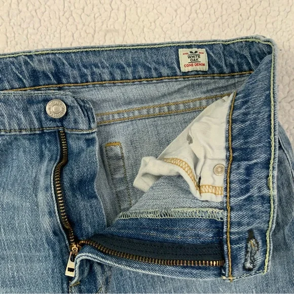 Levi’s 510 Men's 32x32 Skinny Jeans Distressed White Oak Cone Denim Light Wash - Picture 7 of 16